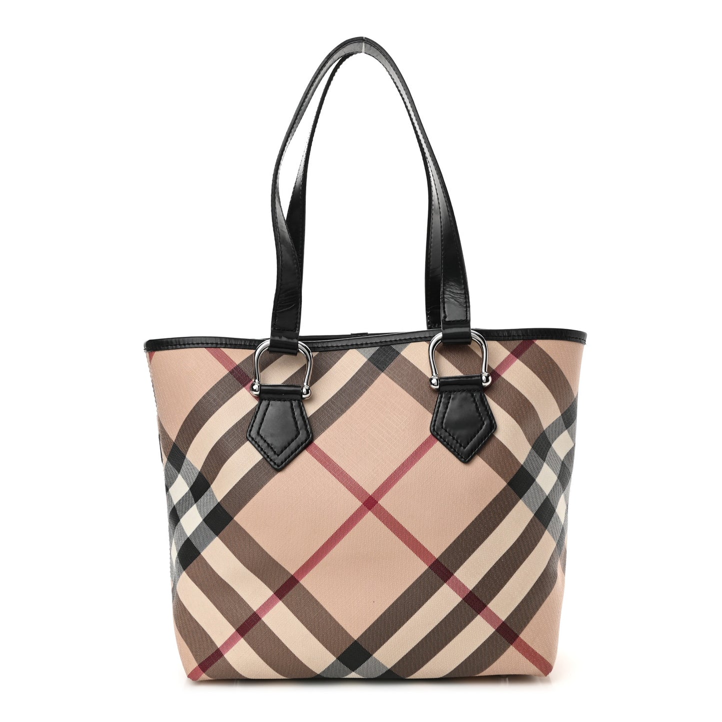 Supernova Check Regent Tote Black