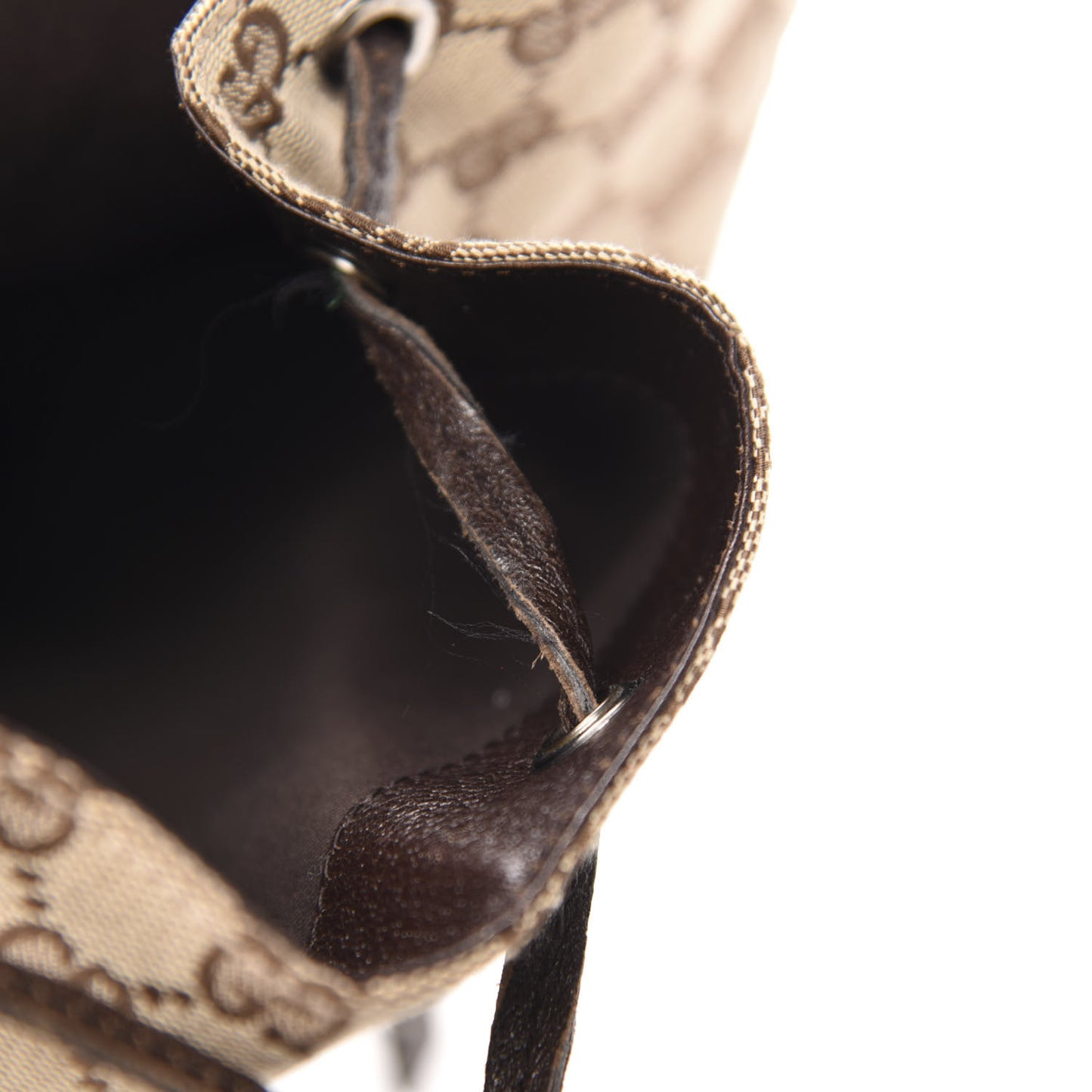 Monogram Backpack Dark Brown