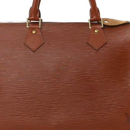 Louis Vuitton Epi Speedy 30 Kenyan Fawn 8 of 12