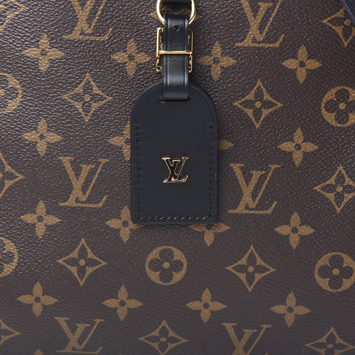 Louis Vuitton Monogram Odeon MM Black 9 of 10