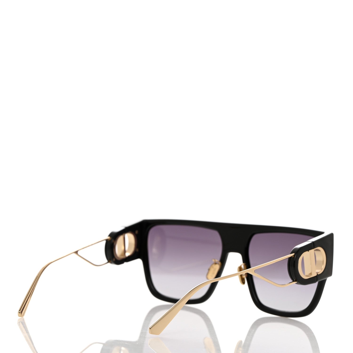 Christian Dior Rectangular 30 Montaigne S3U Sunglasses Black 4 of 7