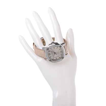 Burberry Stainless Steel Alligator Diamond Bezel 38mm The Britain Quartz Watch Champagne BBY1400 2 of 9