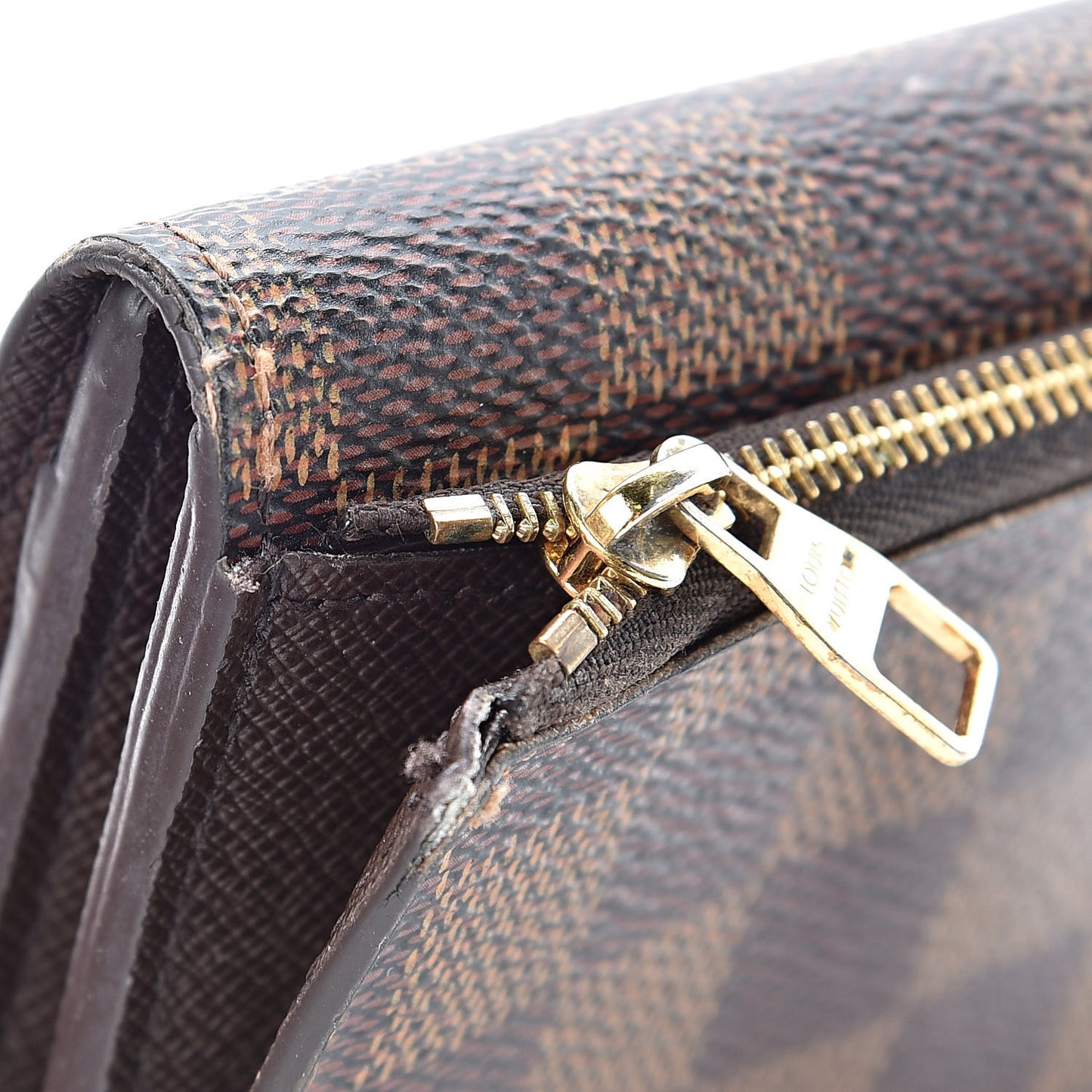 Damier Ebene Anais Wallet