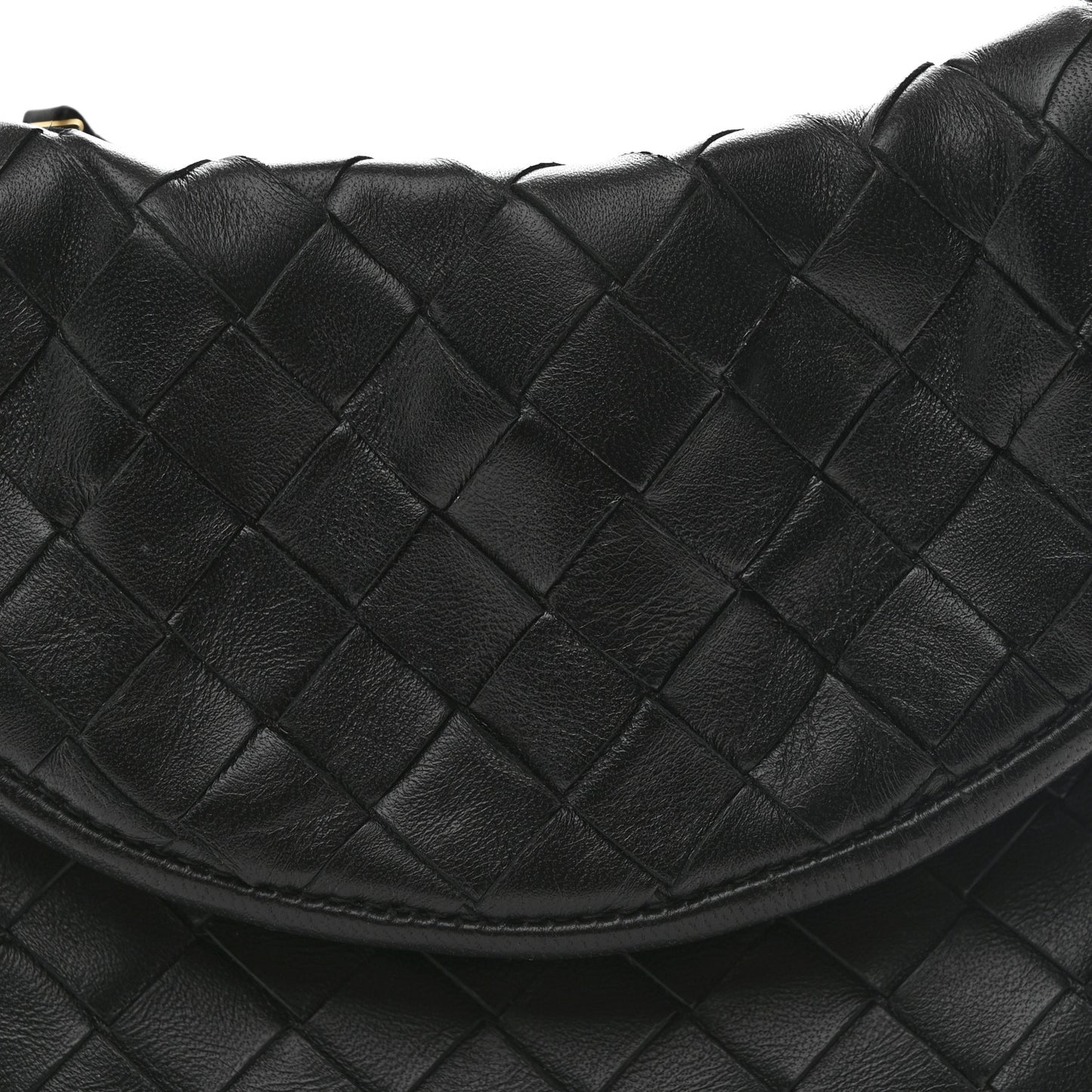 Nappa Intrecciato Small Gemelli Black