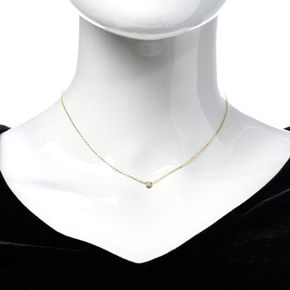 Cartier 18K Yellow Gold Diamond SM D'Amour Pendant Necklace 2 of 4