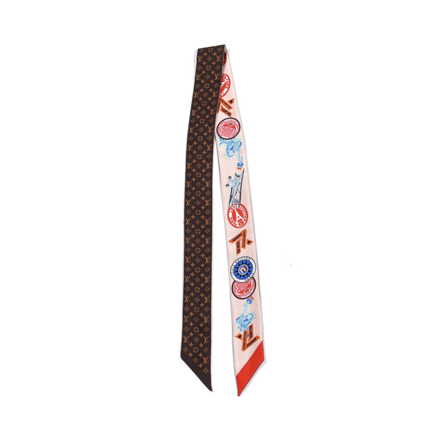 Silk Monogram World Tour Stickers BB Bandeau Nude