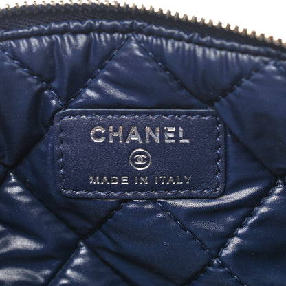 Chanel Caviar Quilted Small Pouch Navy 6 of 8
