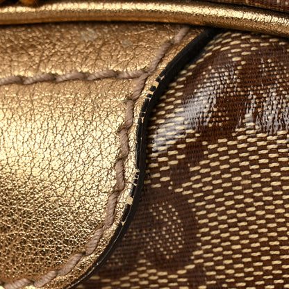 Gucci Crystal Monogram Medium Joy Boston Bronze 11 of 15