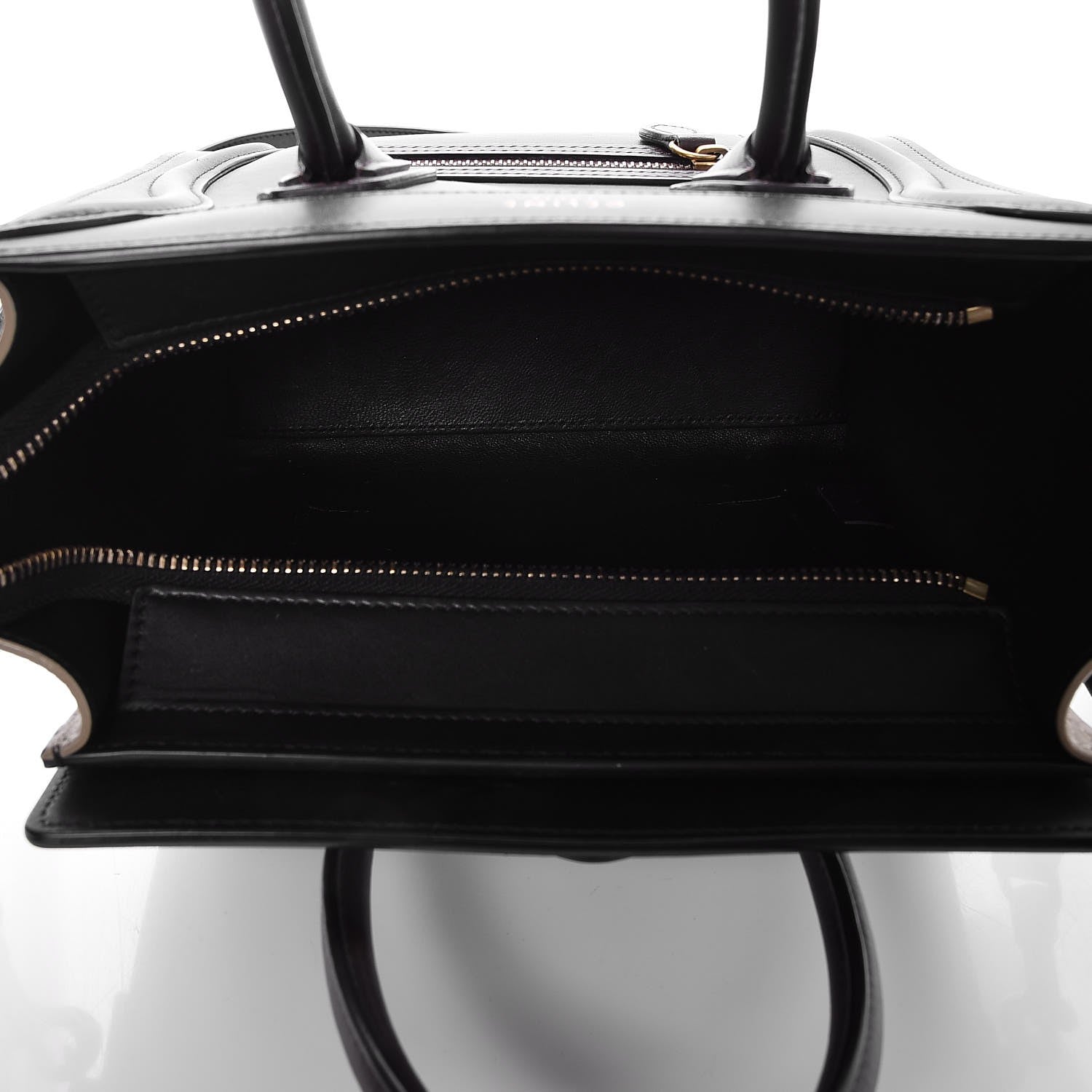 Celine Smooth Calfskin Bullhide Nano Tri-Color Luggage Indigo 5 of 7