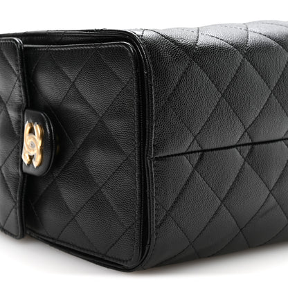 Chanel Caviar Quilted Small Chanel 25 Handbag Black 8 of 10