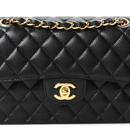 Chanel Caviar Quilted Small Double Flap Black 8 of 10