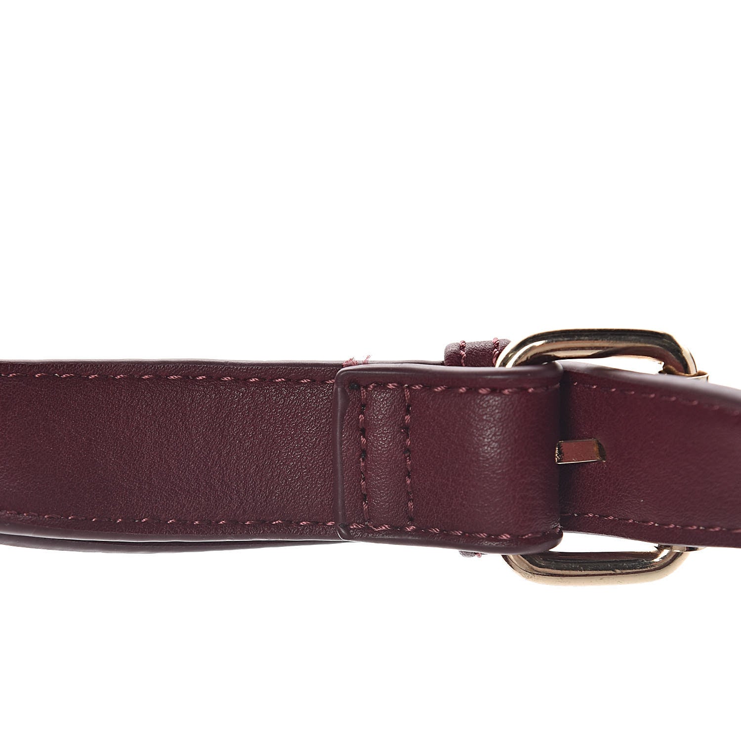 Marc Jacobs Calfskin St. Marc Shoulder Bag Burgundy 8 of 15