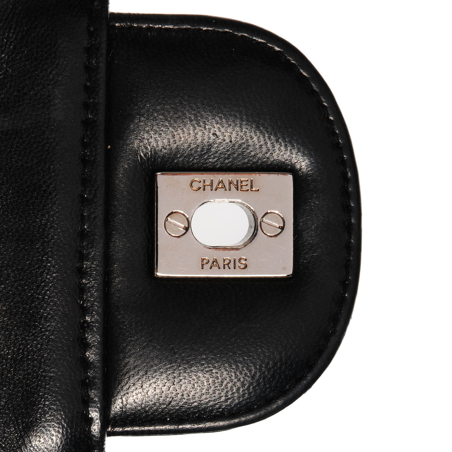 Chanel Distressed Patent Jumbo Single Flap Black 6 of 9