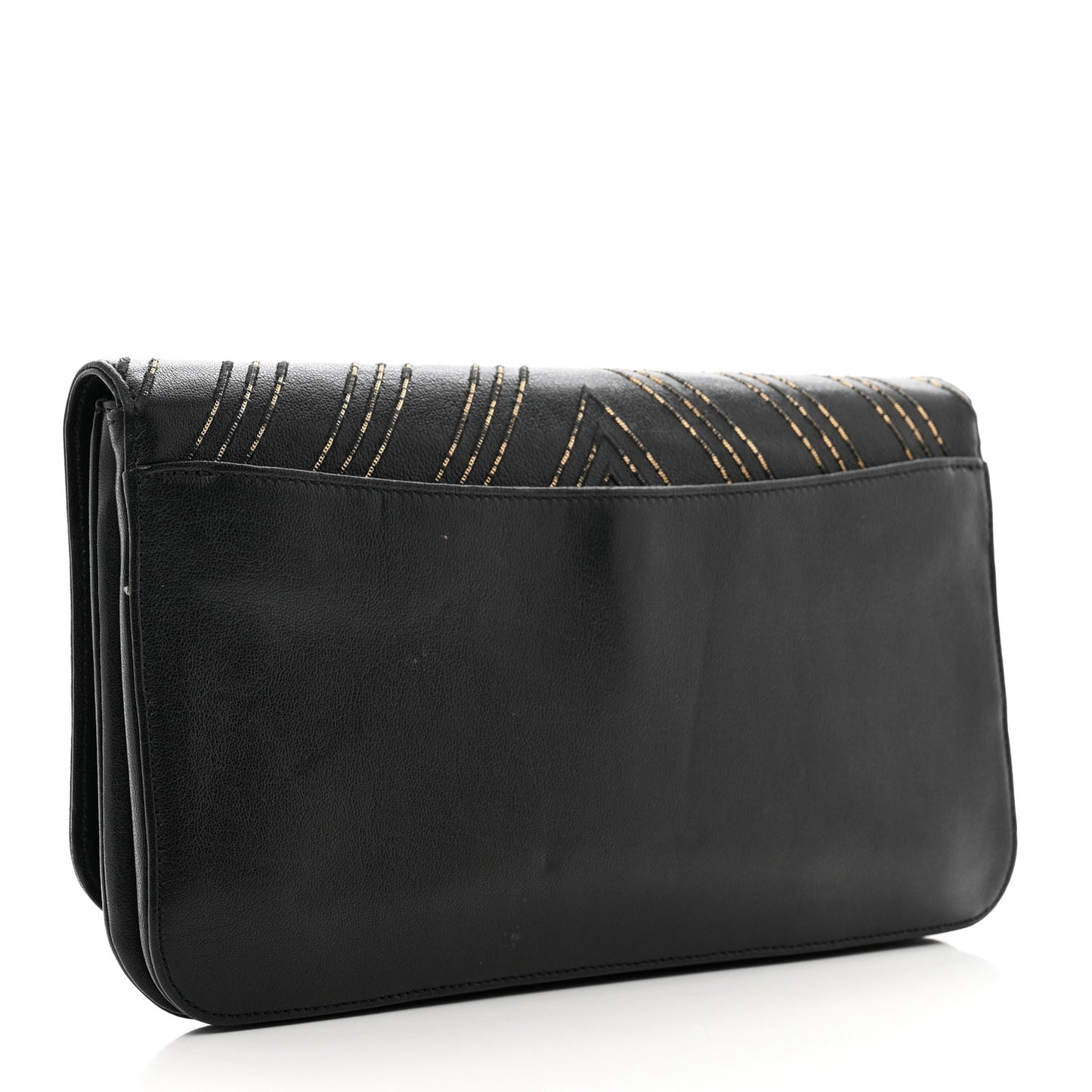 Sheepskin Chain CC Subtle Flap Black