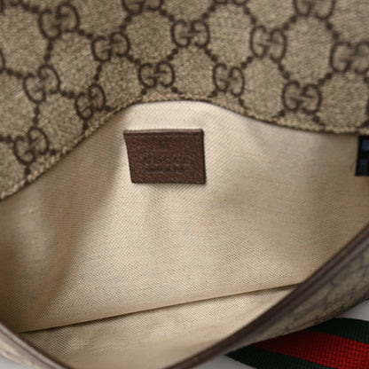 Gucci GG Supreme Monogram Neo Vintage Web Belt Bag Brown 5 of 10