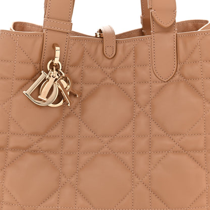 Christian Dior Calfskin Macrocannage Medium Toujours Tan 9 of 11