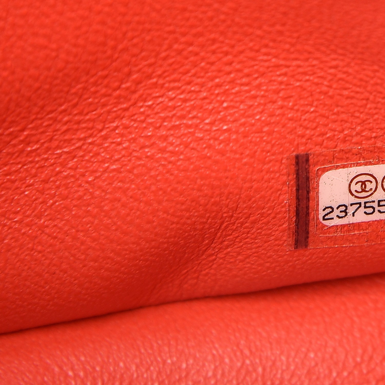 Chanel Lambskin Quilted Jumbo Double Flap Red 8 of 8
