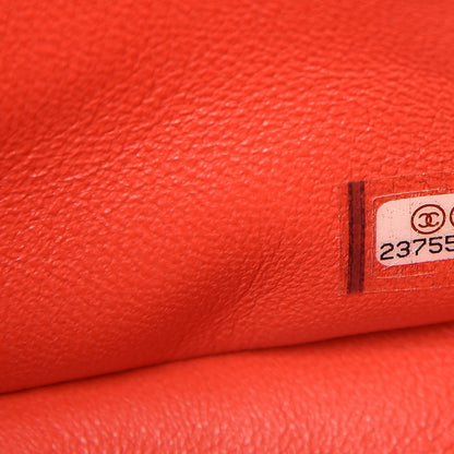 Chanel Lambskin Quilted Jumbo Double Flap Red 8 of 8