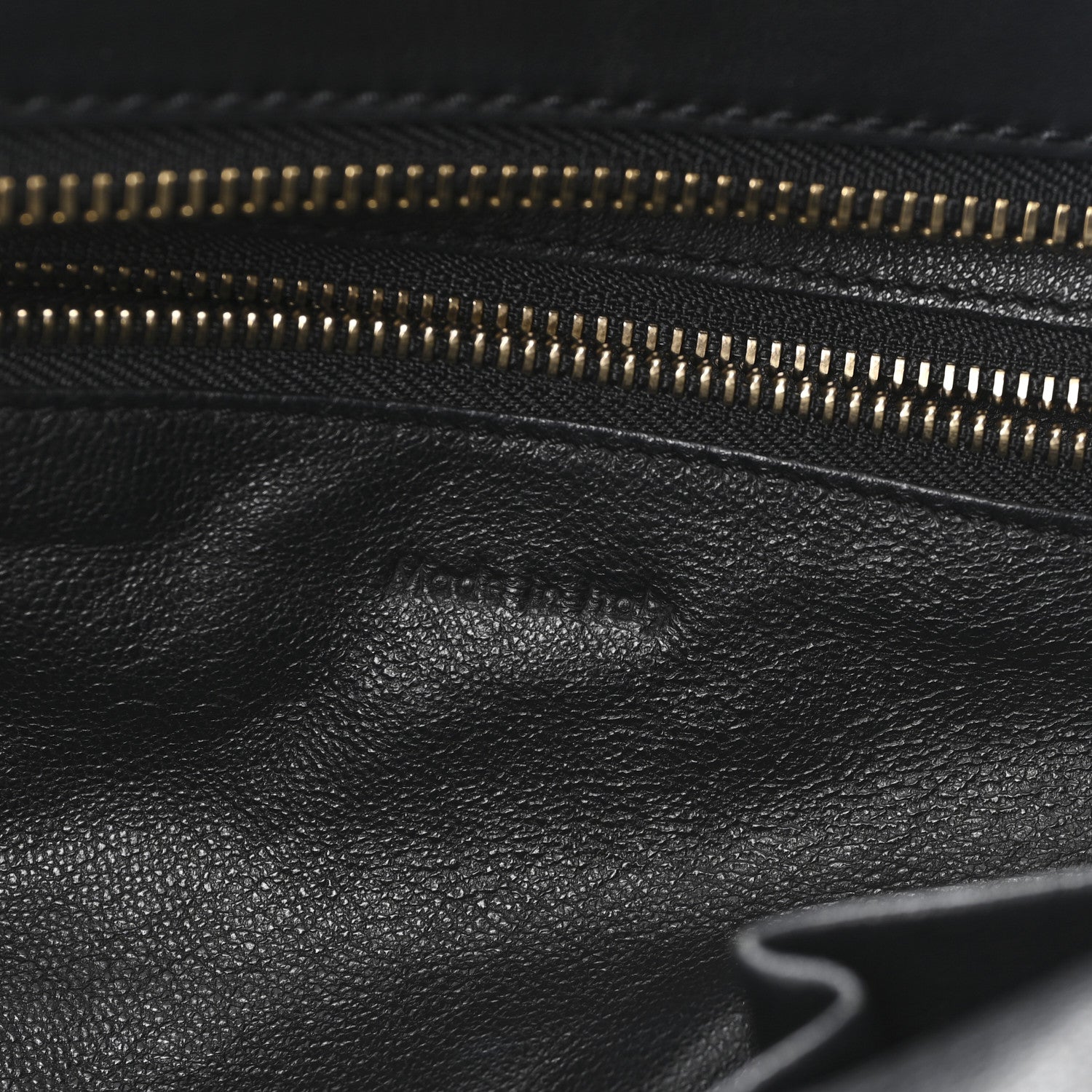 Celine Smooth Calfskin Mini Luggage Black 5 of 9