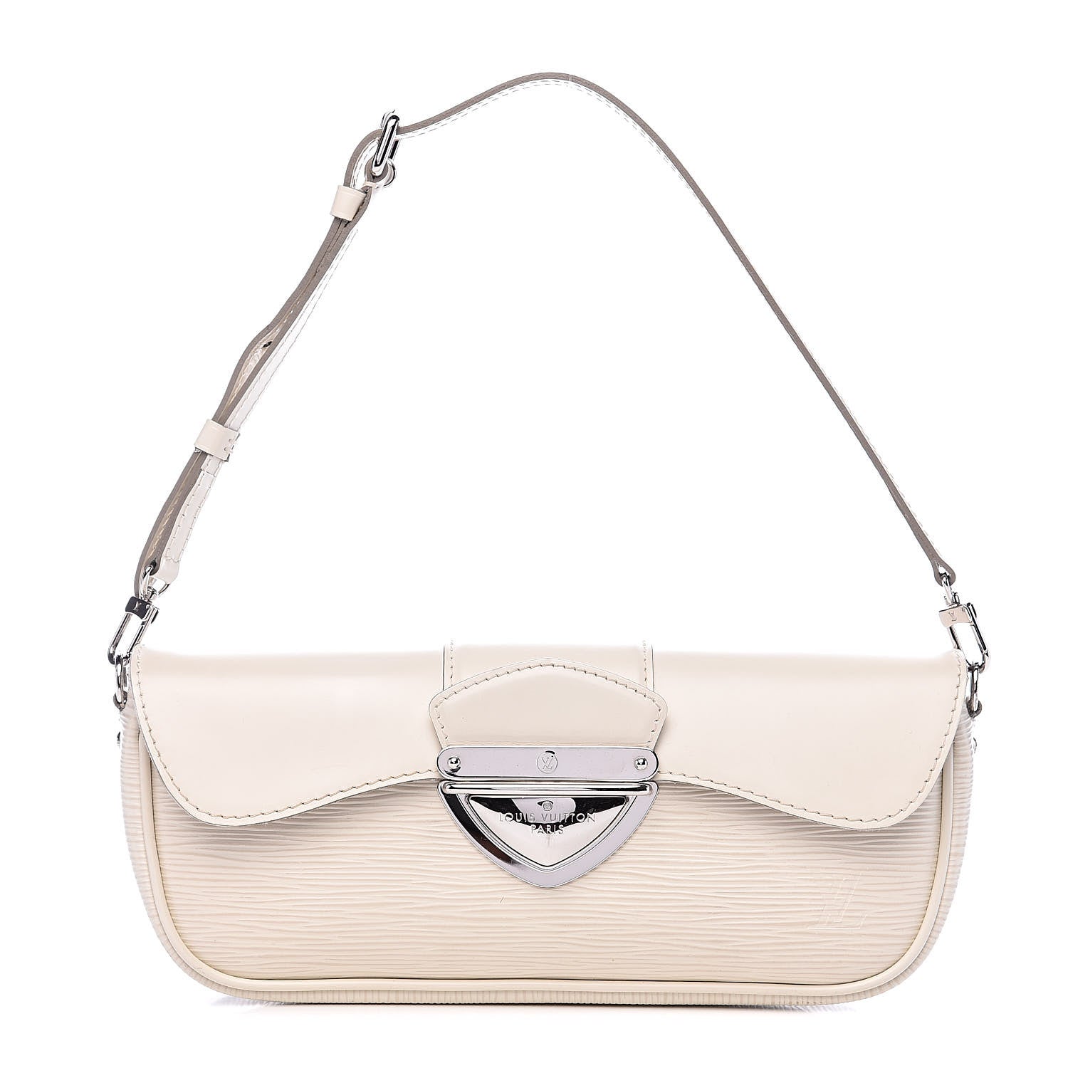 Louis Vuitton Epi Montaigne Clutch Ivory 1 of 13