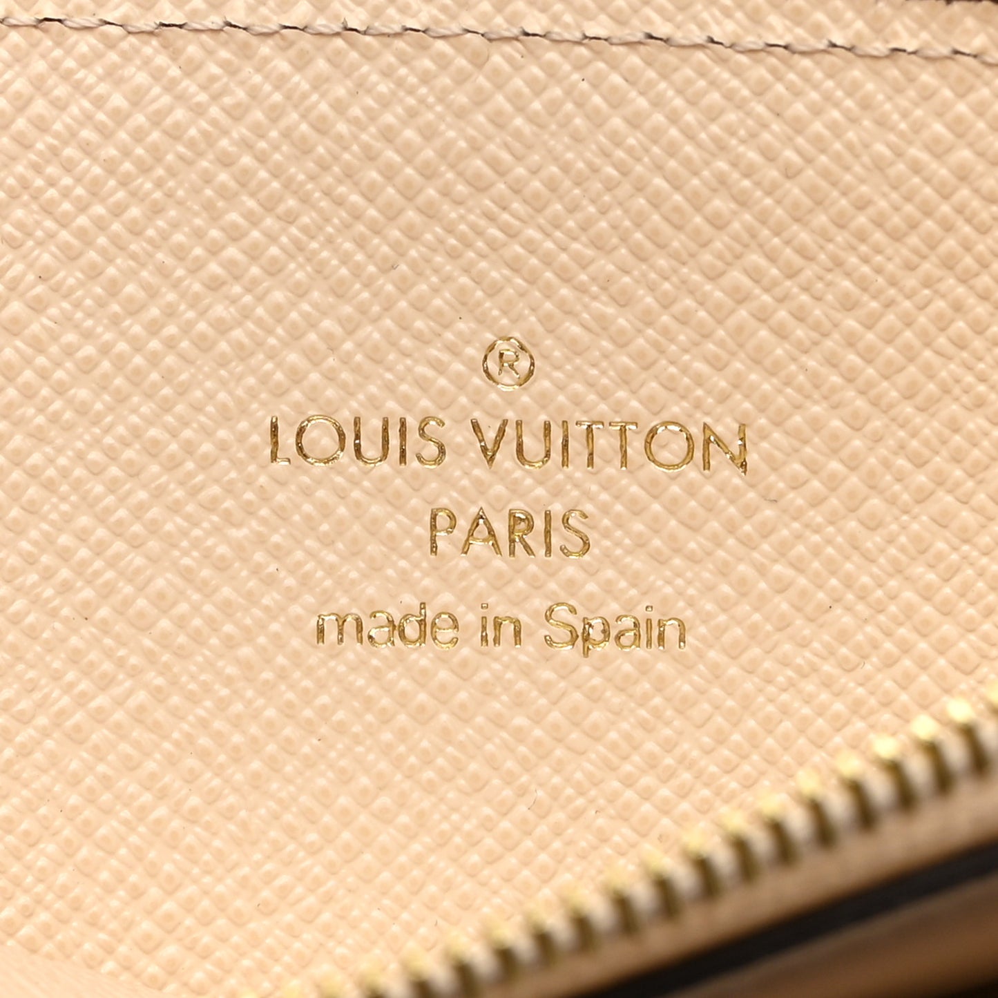 Damier Ebene Slim Purse Cream