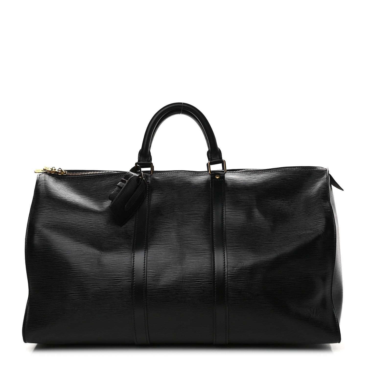 Louis Vuitton Epi Keepall 50 Black 1 of 8