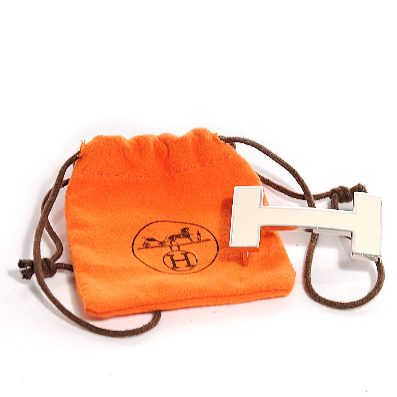 Hermes Quizz Enamel H Belt Buckle Craie 5 of 5