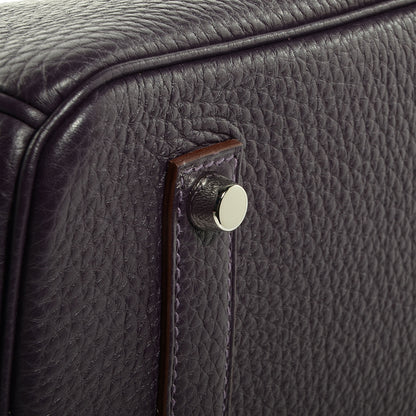 Hermes Togo Birkin 35 Raisin 28 of 34