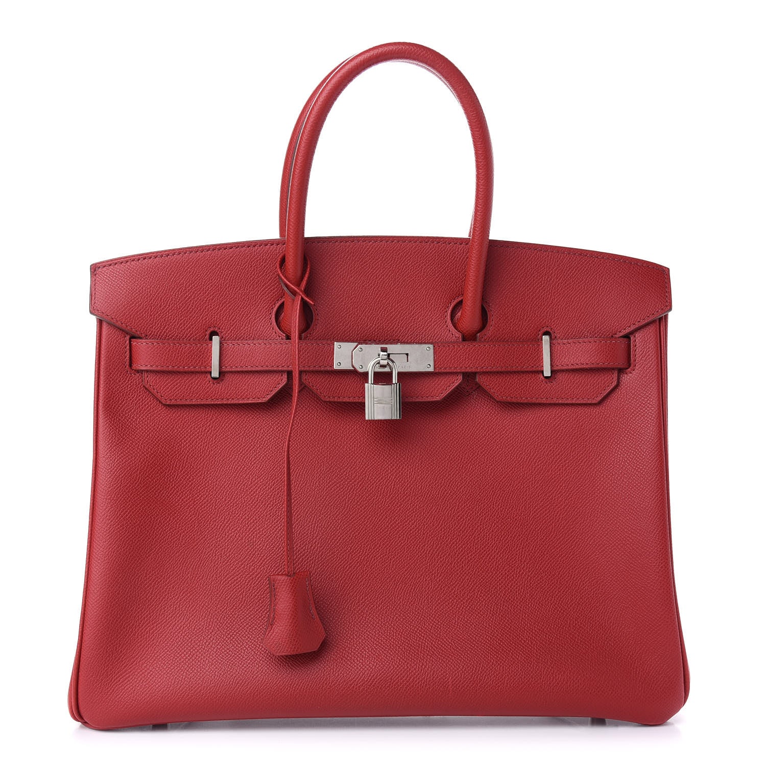 Hermes Epsom Birkin 35 Rouge Garance 1 of 15