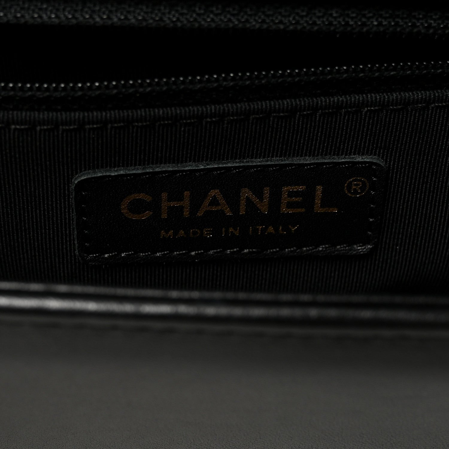 Chanel Lambskin Quilted Large Boy Flap Black 6 of 10