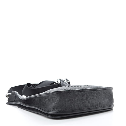 Hermes Taurillon Clemence Evelyne III PM Black 4 of 11
