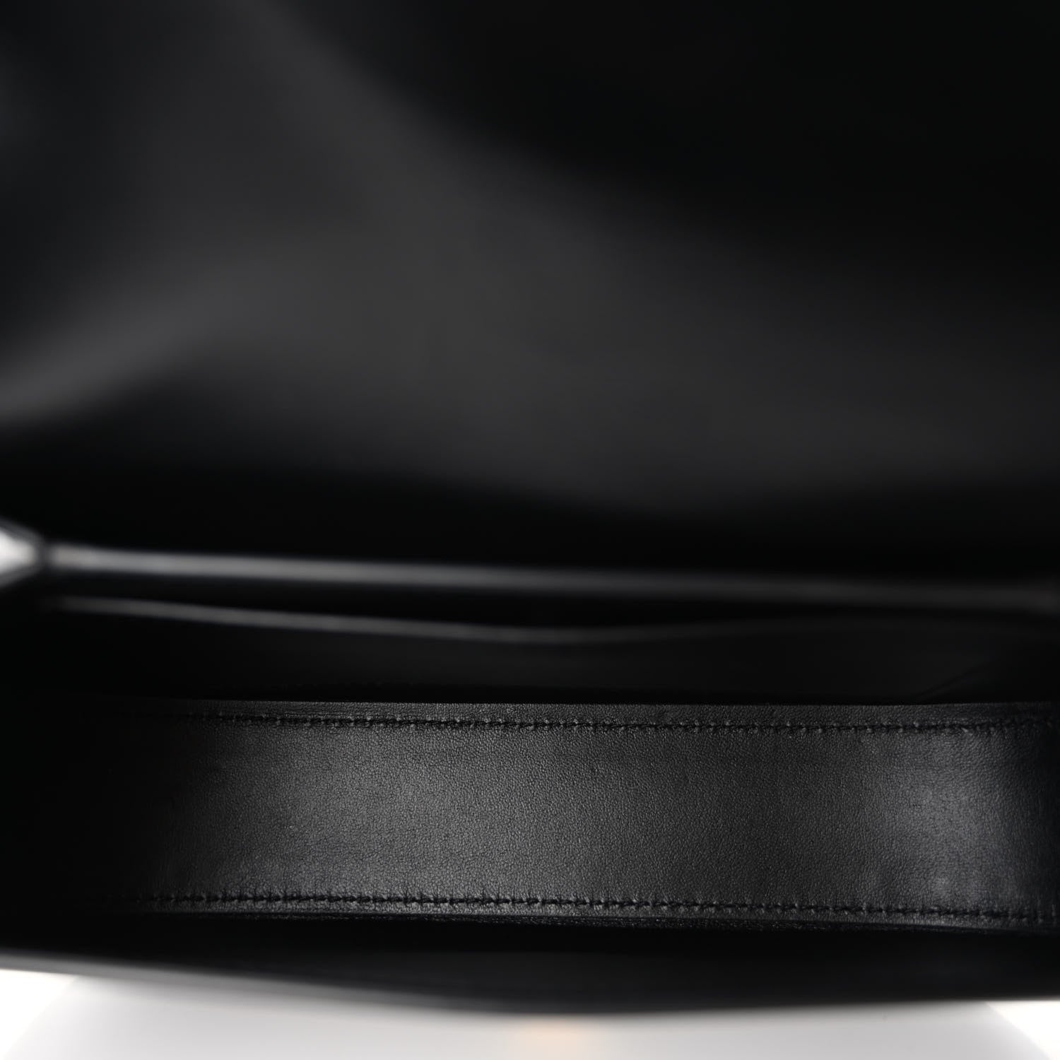 Versace Calfskin Medium Greca Goddess Shoulder Bag Black 5 of 9