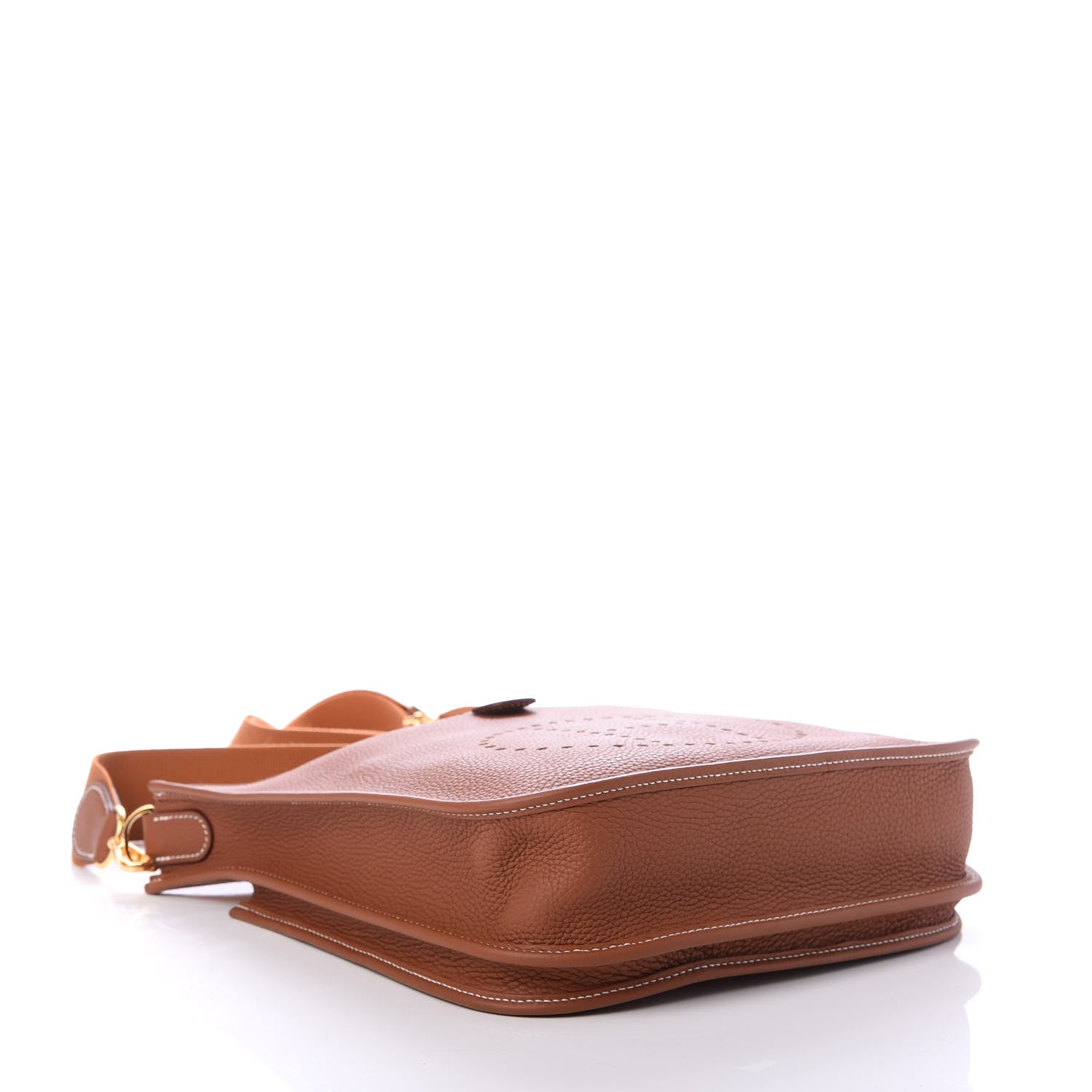 Hermes Taurillon Clemence Evelyne III PM Gold 4 of 9