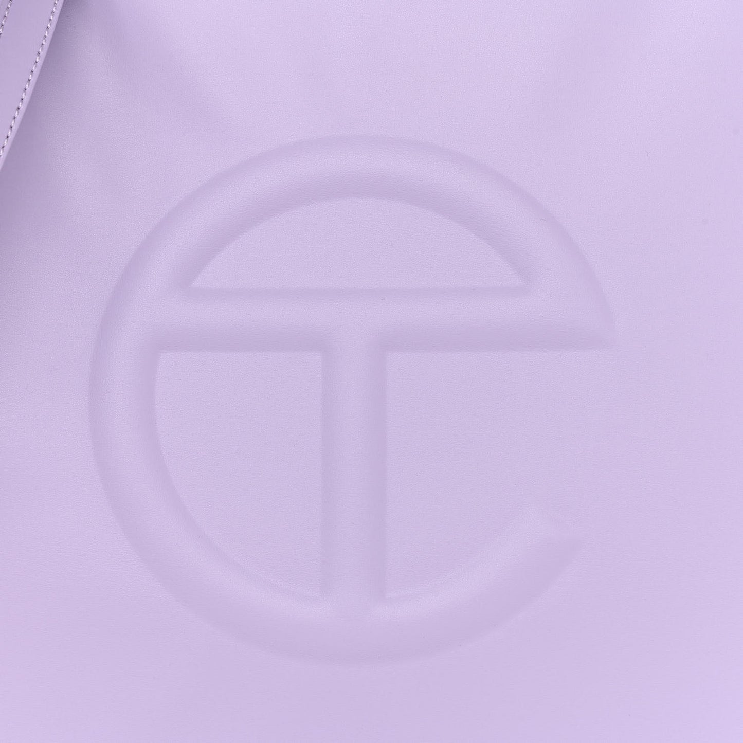 Vegan Leather Medium Shopping Bag Lavender