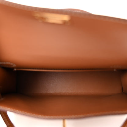 Hermes Epsom Mini Kelly Sellier 20 Gold 5 of 10