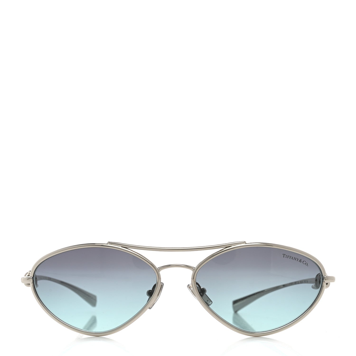 Tiffany Metal Knot Sunglasses TF3117 Silver 2 of 8