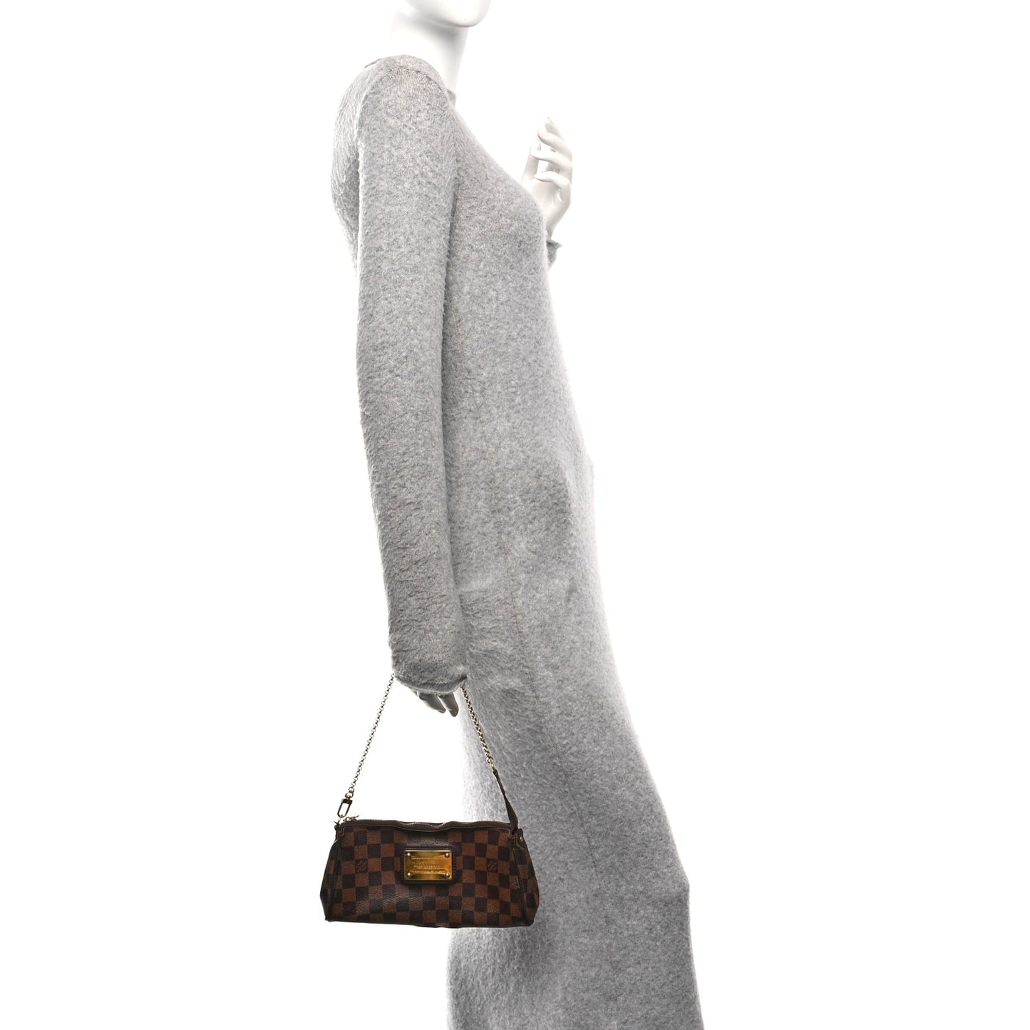 Damier Ebene Eva Clutch