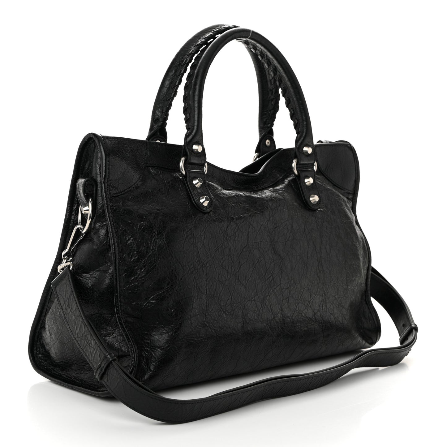 Classic Silver Hardware Medium Le City Black