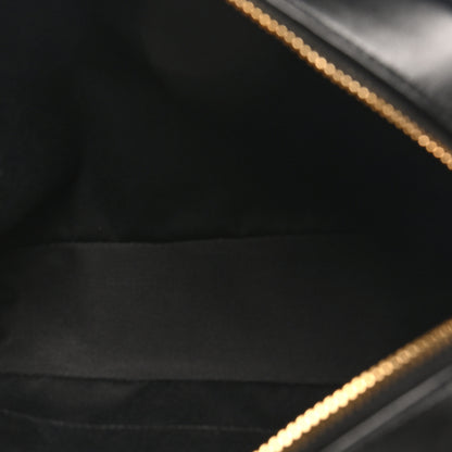 Saint Laurent Calfskin Matelasse Monogram Lou Camera Bag Black 5 of 10