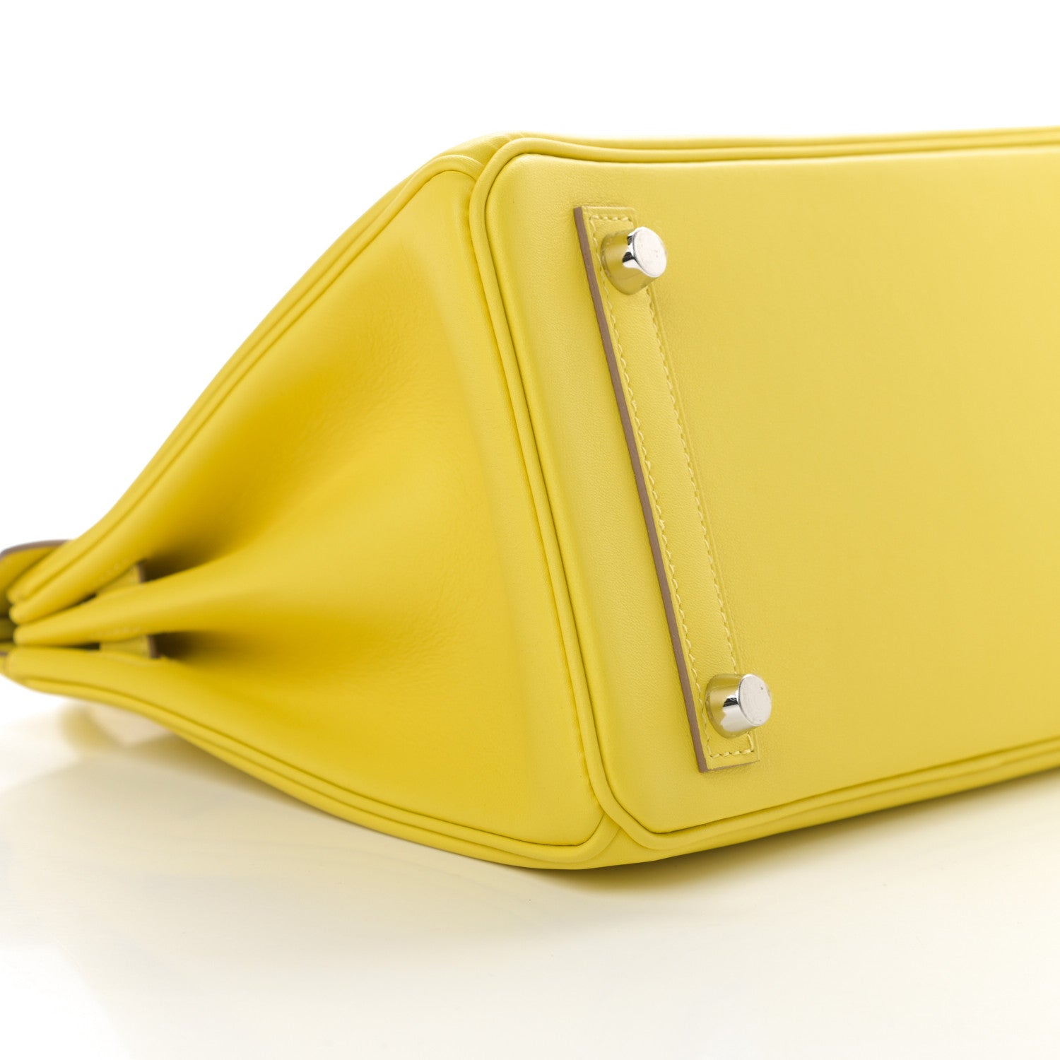 Hermes Swift Birkin 25 Lime 9 of 11