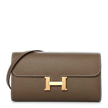 Hermes Epsom Constance Long To Go Wallet Etoupe 1 of 9