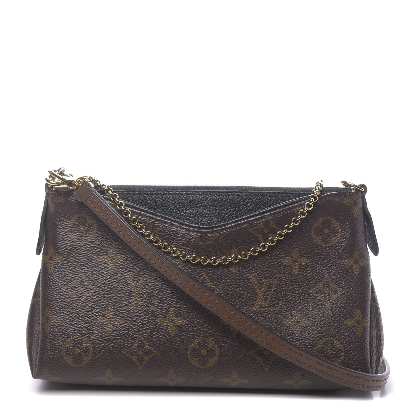 Monogram Pallas Clutch Black