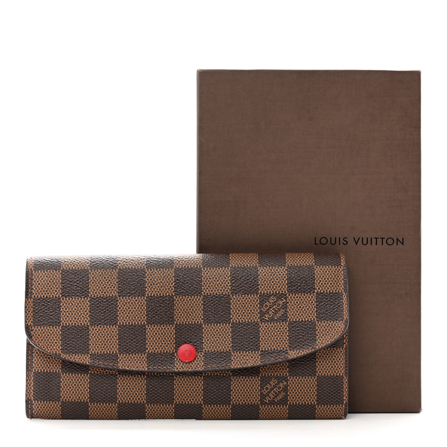 Monogram Emilie Wallet Rouge