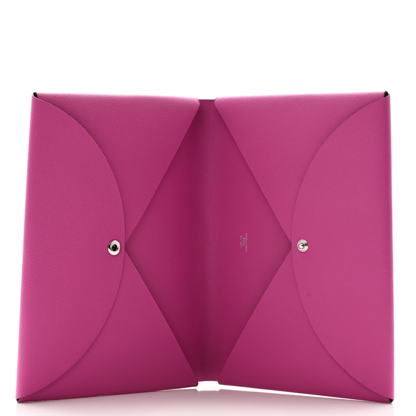Epsom Calvi Pouch Magnolia Bleu Saphir Magnolia