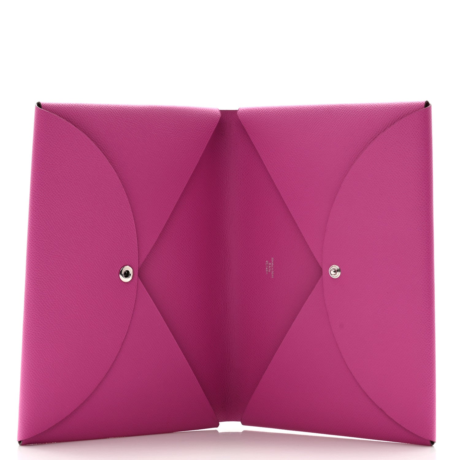 Hermes Epsom Calvi Pouch Magnolia Bleu Saphir Magnolia 6 of 8