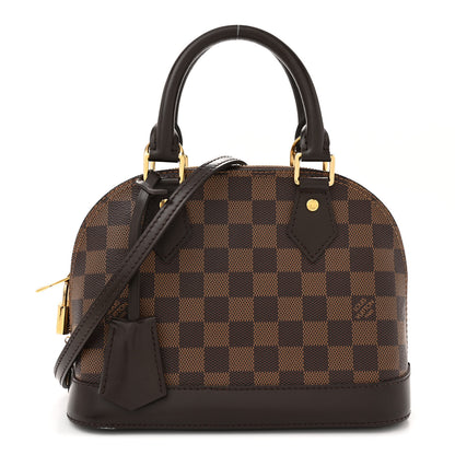 Louis Vuitton Damier Ebene Alma BB 1 of 14