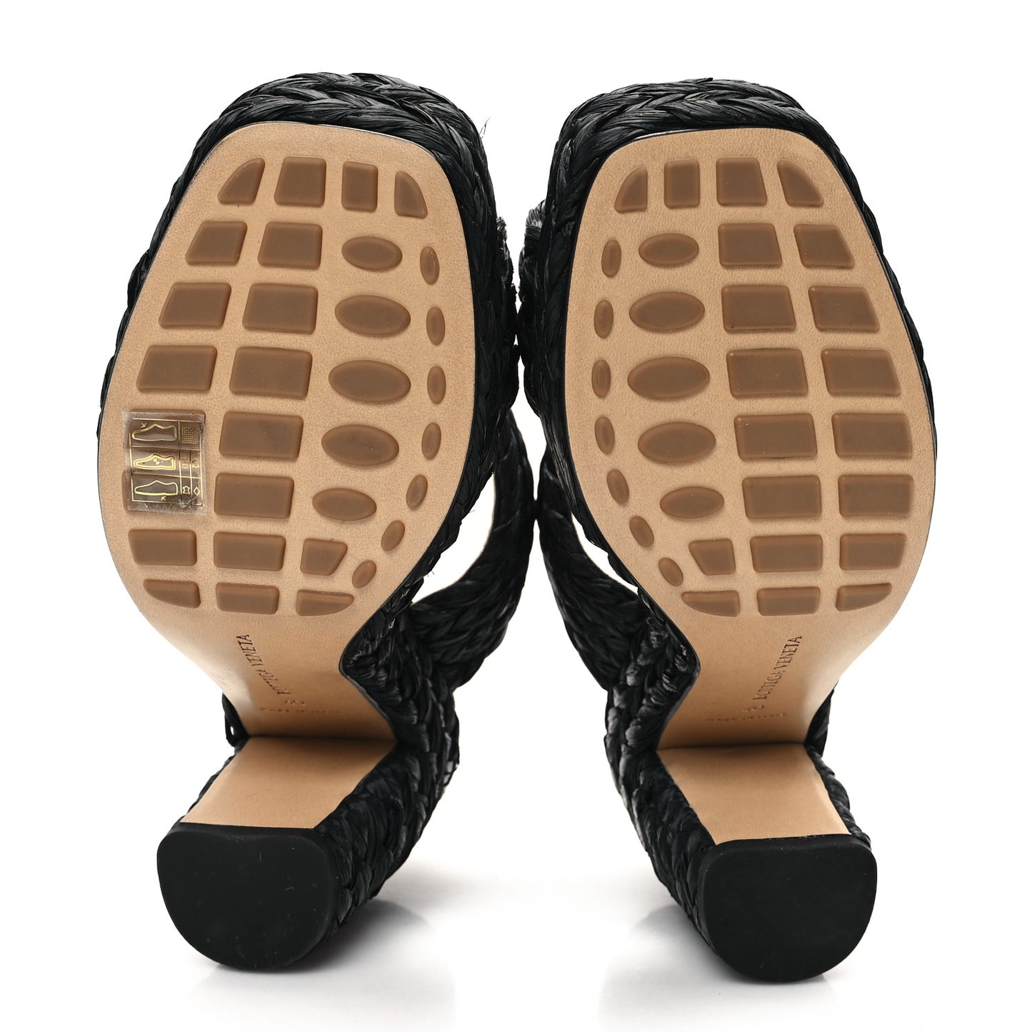 Trinity Weave Canalazzo Sandals 40 Black