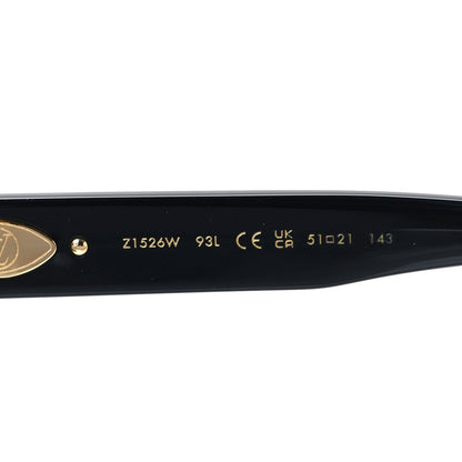 Louis Vuitton Acetate My Monogram Square Sunglasses Z1526W Black 5 of 7