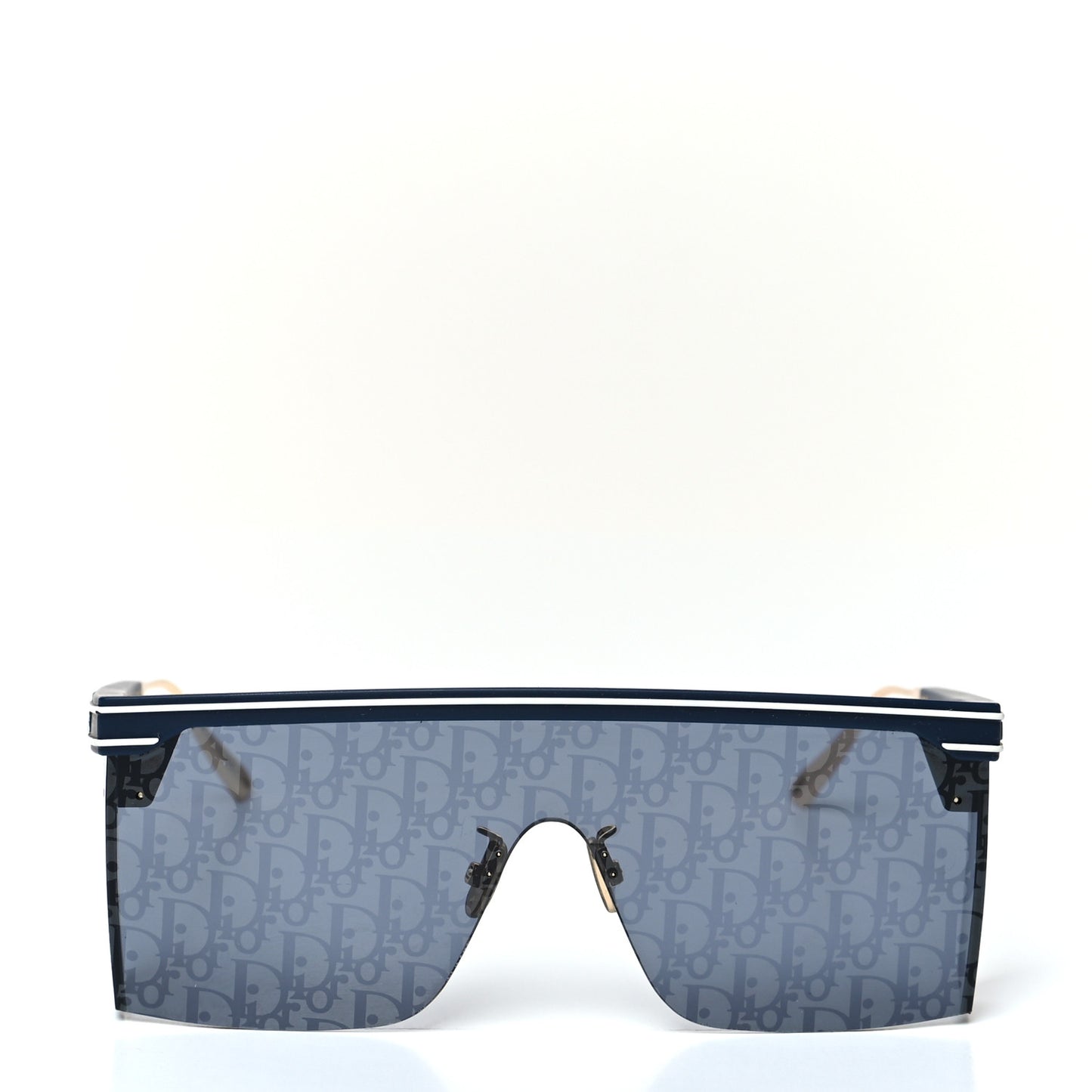 Oblique Diorclub M1U Mask Sunglasses Blue