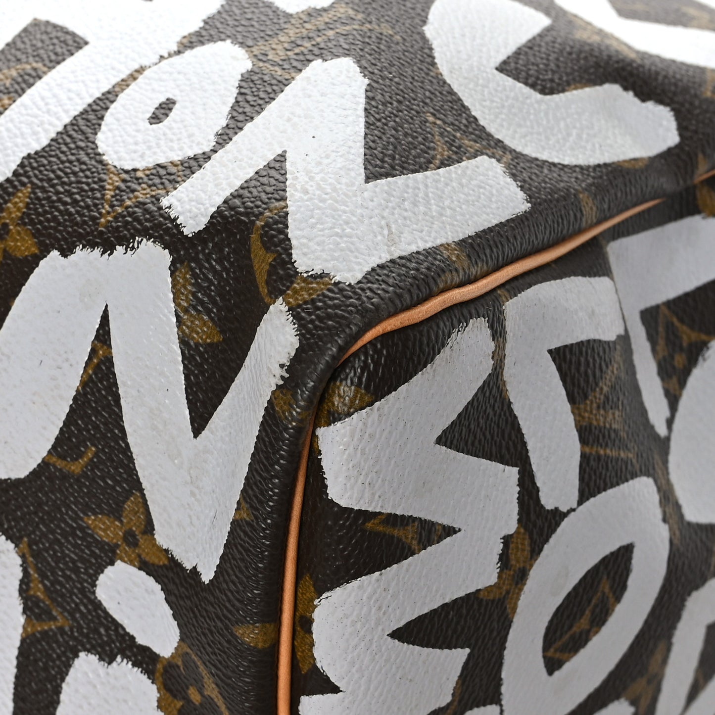 Monogram Graffiti Keepall 50 Silver